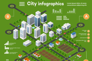 3D City Isometric Three-dimensional Info: Visualizing Urban Complexity with Clarity