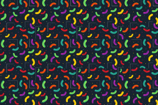 Dark Blue Background Colorful Pattern: A Versatile Asset for Modern Design