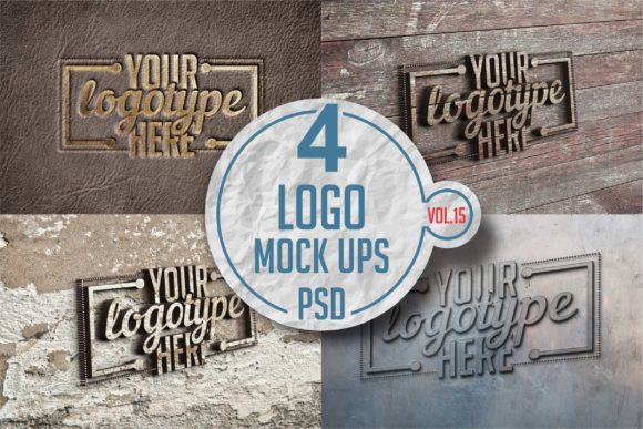 Logo Mock-up Pack 15: A Strategic Tool for Elevating Brand Presentation