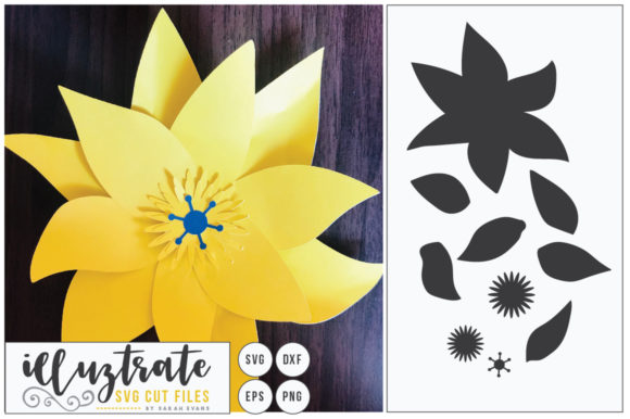 Paper Cut Flower: A Versatile Digital Asset for Crafters
